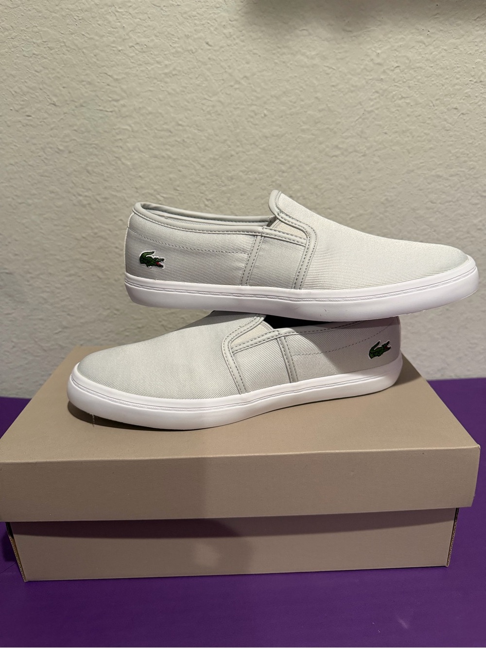 Lacoste Tatalya 319 Women’s Sneakers Shoes Size 7 White Leather NIB